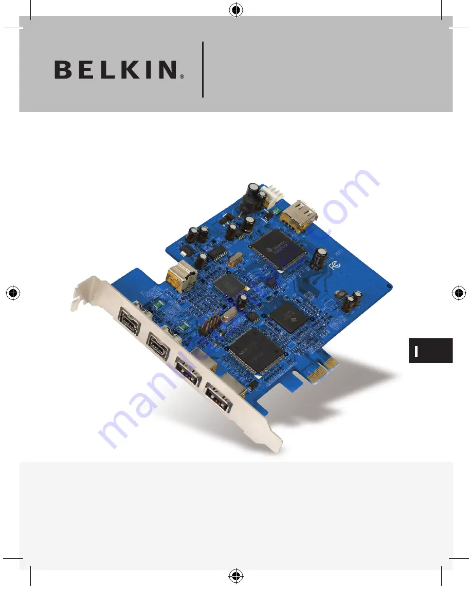 Belkin FireWire 800 and USB 2.0 PCI Express Card F5U602EA Скачать руководство пользователя страница 15