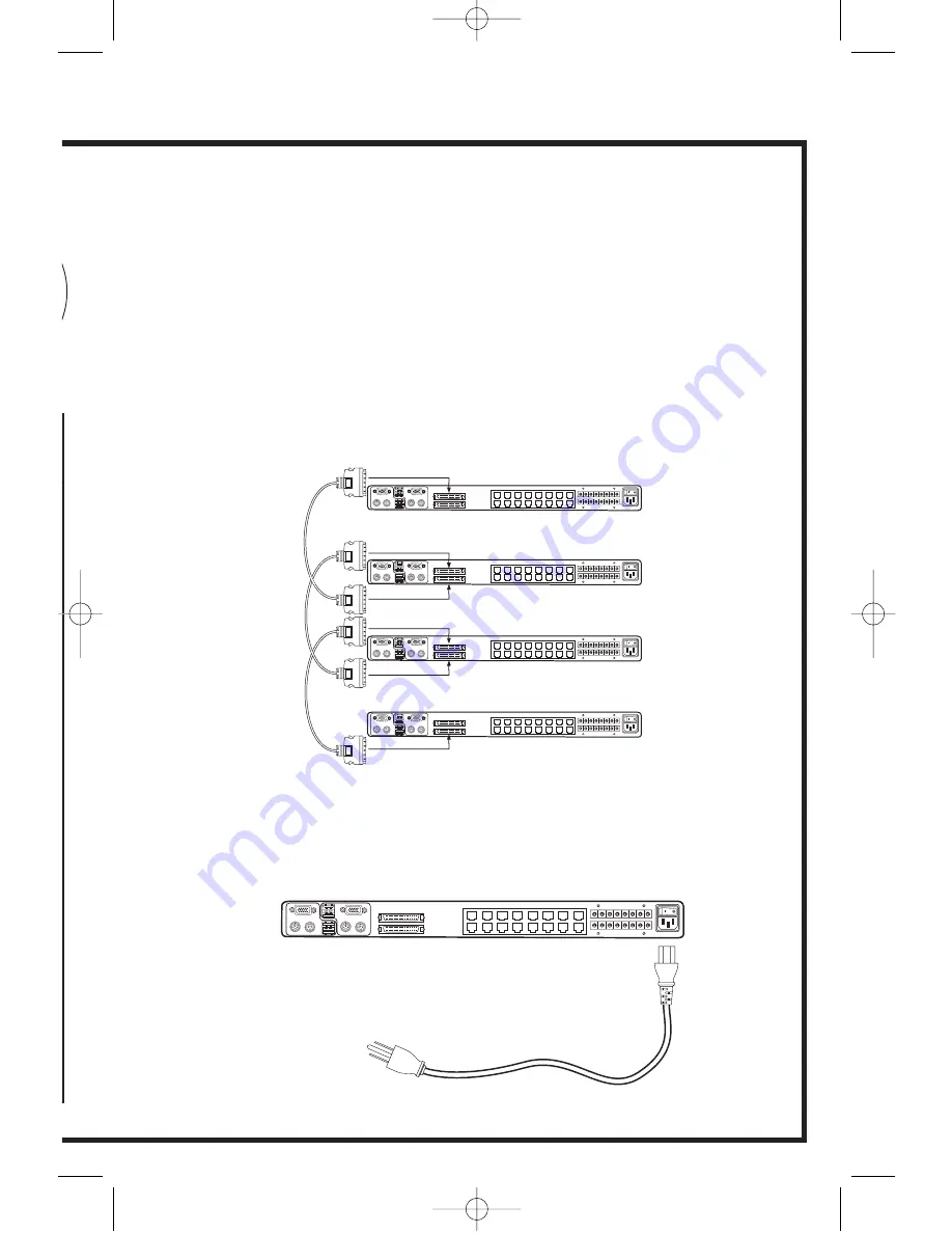 Belkin OmniView ENTERPRISE Quad-Bus Series Quick Installation Manual Download Page 9