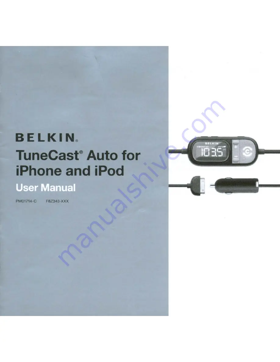 Belkin PM01714-C Скачать руководство пользователя страница 1