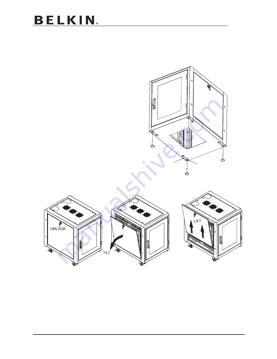 Belkin RK1004 Скачать руководство пользователя страница 1