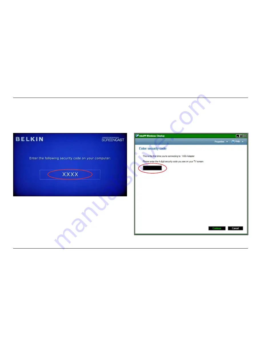 Belkin SCREENCAST F7D4501 User Manual Download Page 9