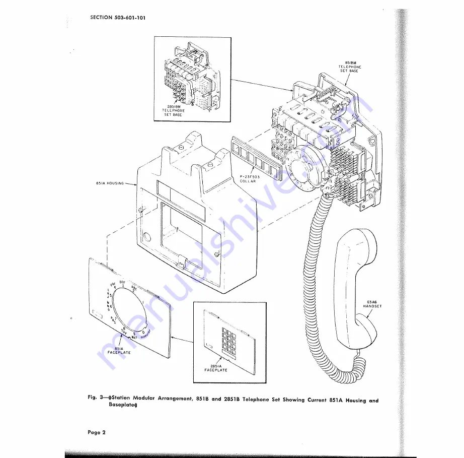 Bell 2851 Series Identification, Installation, Connections, And Maintenance Download Page 2