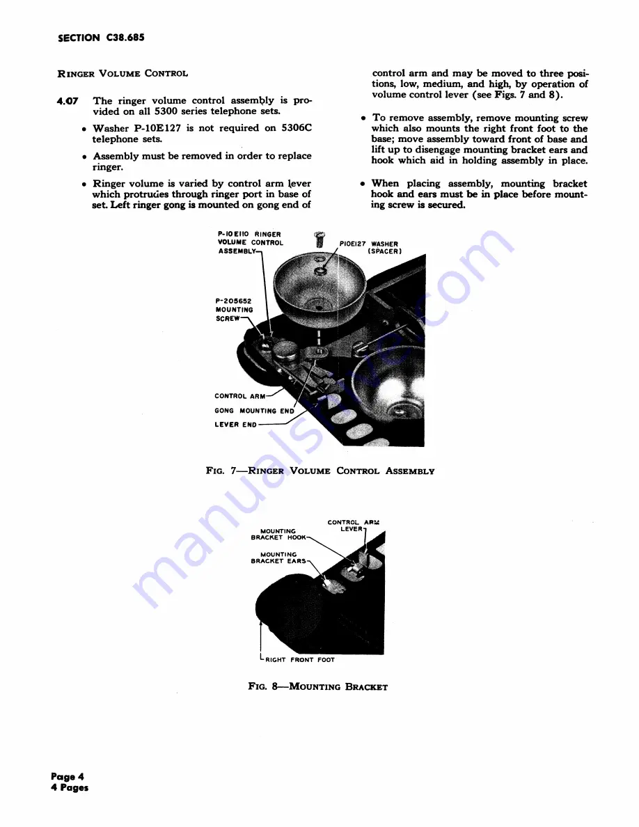 Bell 5302G Identification And Assembly Of Parts Download Page 4