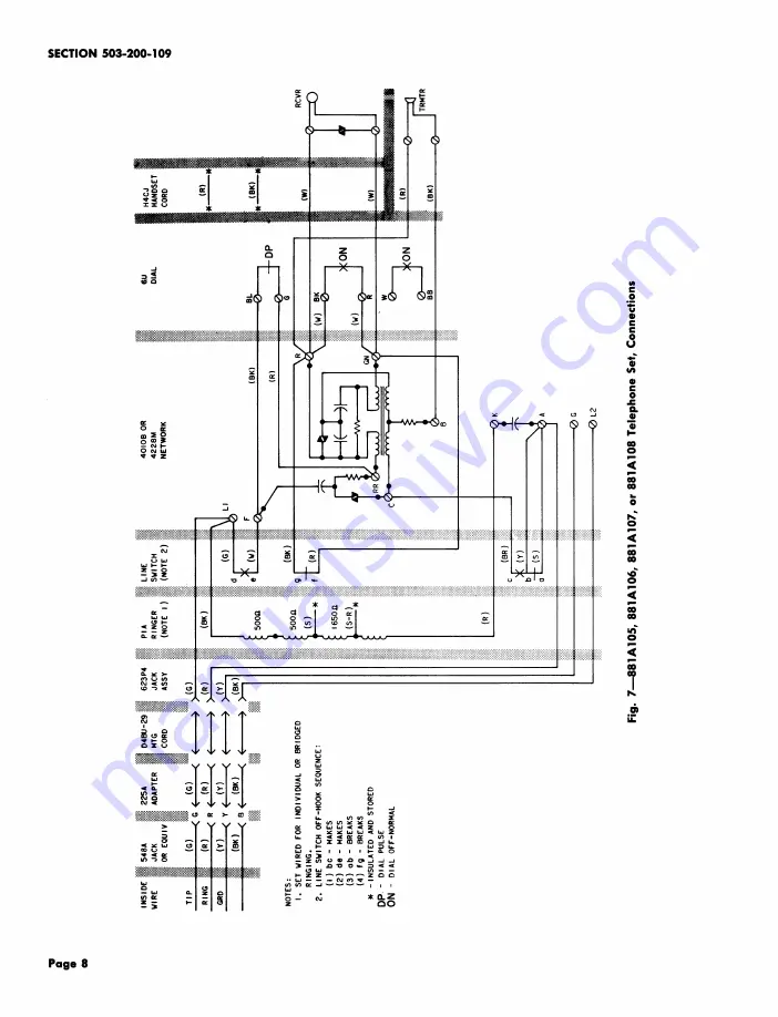 Bell 881A105 Скачать руководство пользователя страница 8