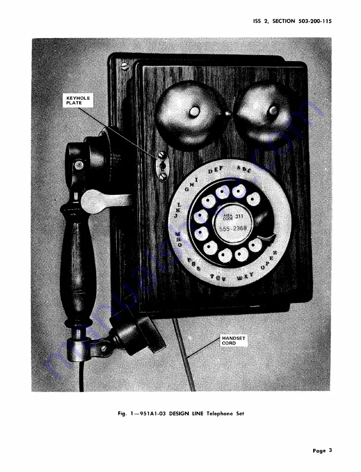 Bell 951A1-03 Installation Instructions And Parts Identification Download Page 3