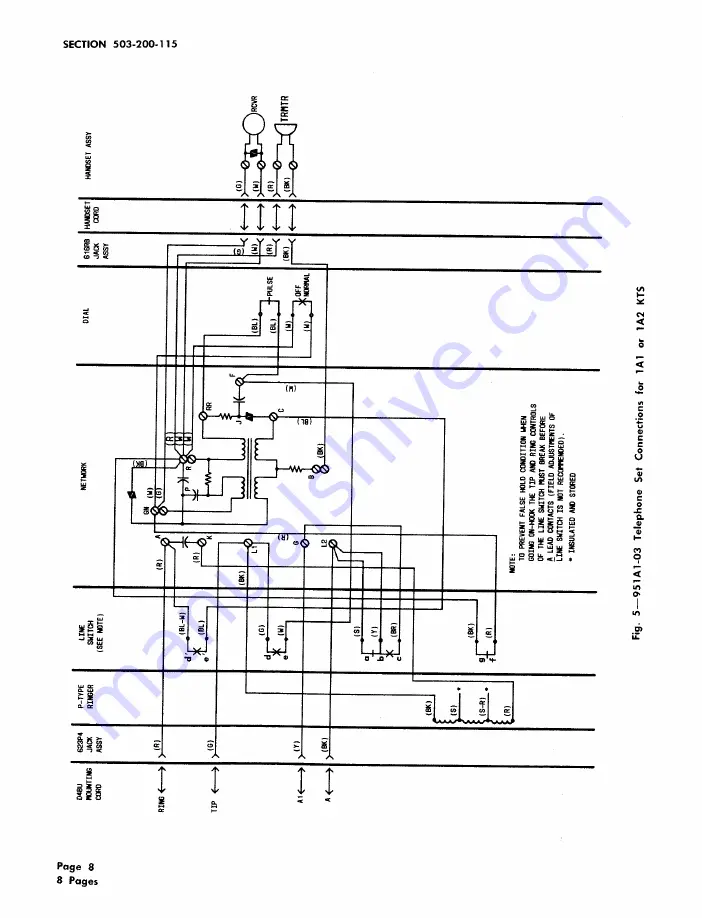 Bell 951A1-03 Installation Instructions And Parts Identification Download Page 8