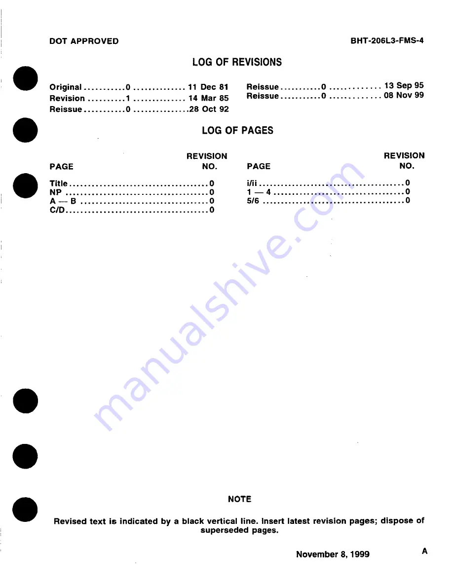 Bell BHT-206L3-FM-1 LongRanger-III Flight Manual Download Page 137