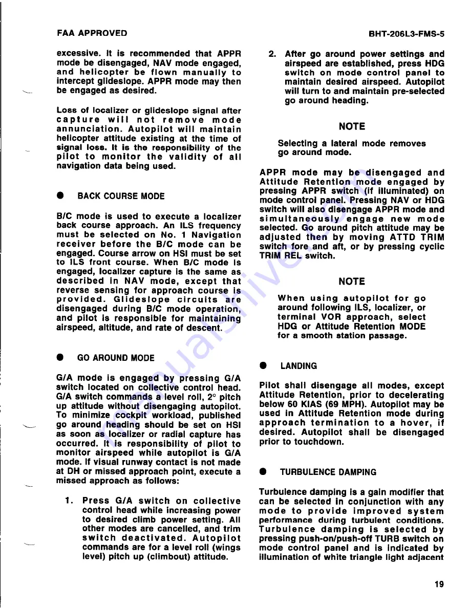 Bell BHT-206L3-FM-1 LongRanger-III Flight Manual Download Page 173