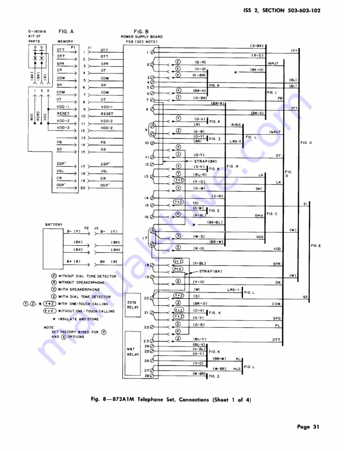 Bell TOUCH-A-MATIC 872A1M Manual Download Page 31