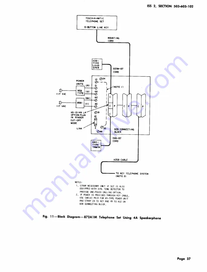 Bell TOUCH-A-MATIC 872A1M Manual Download Page 37