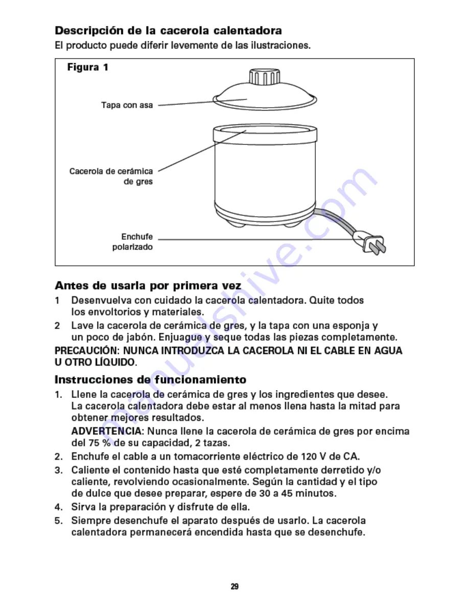 Bella 0.65 Qt Instruction Manual Download Page 31