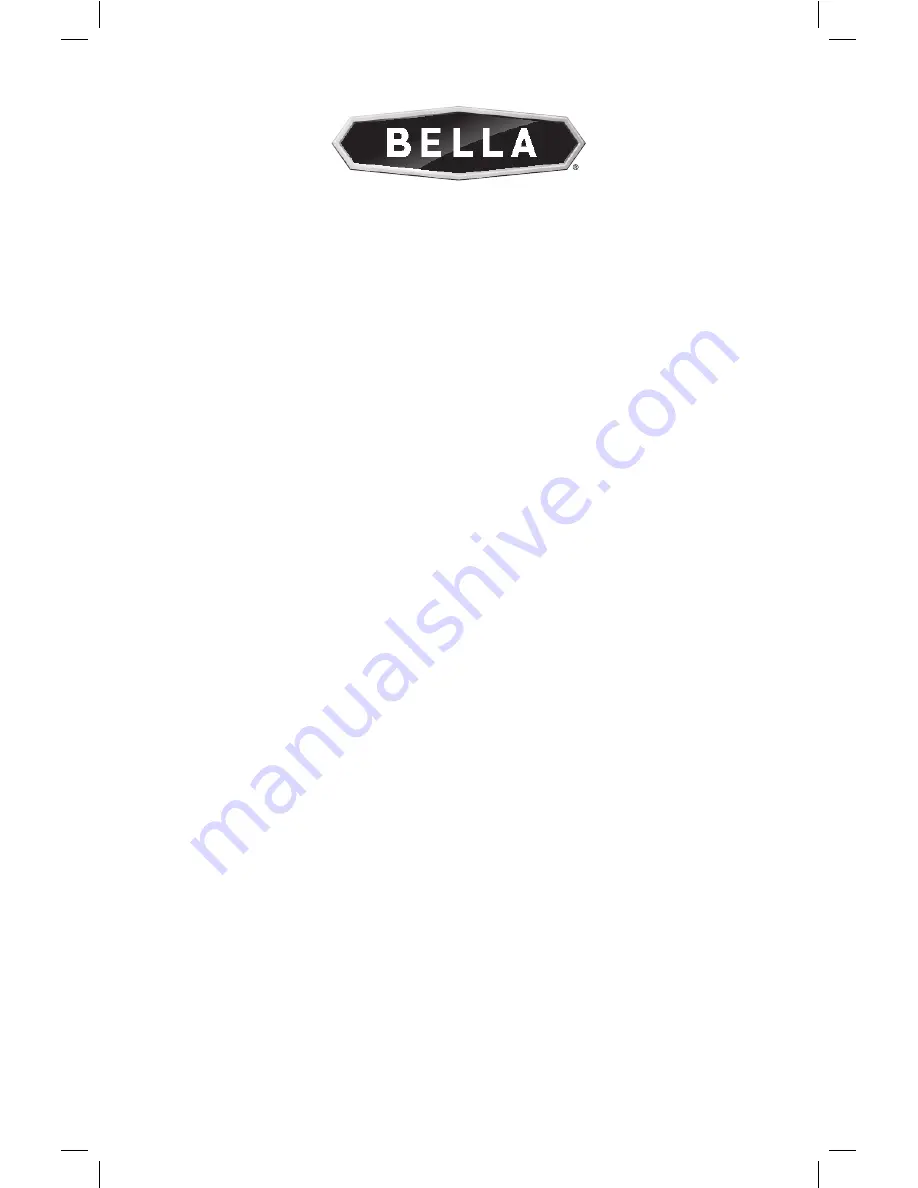 Bella 13589 Instruction Manual Download Page 24