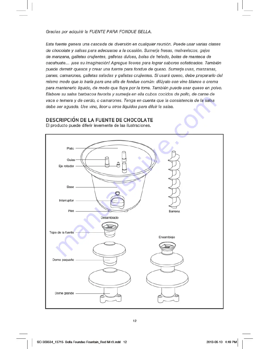 Bella 13715 Instruction Manual And Recipe Booklet Download Page 14