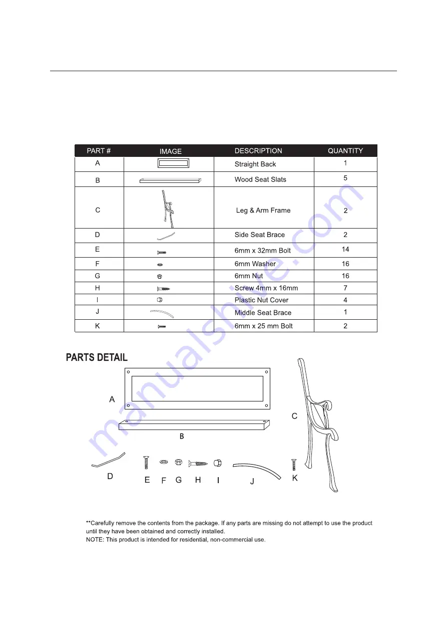 Belleze 014-HG-20066 Owner'S Manual Download Page 4