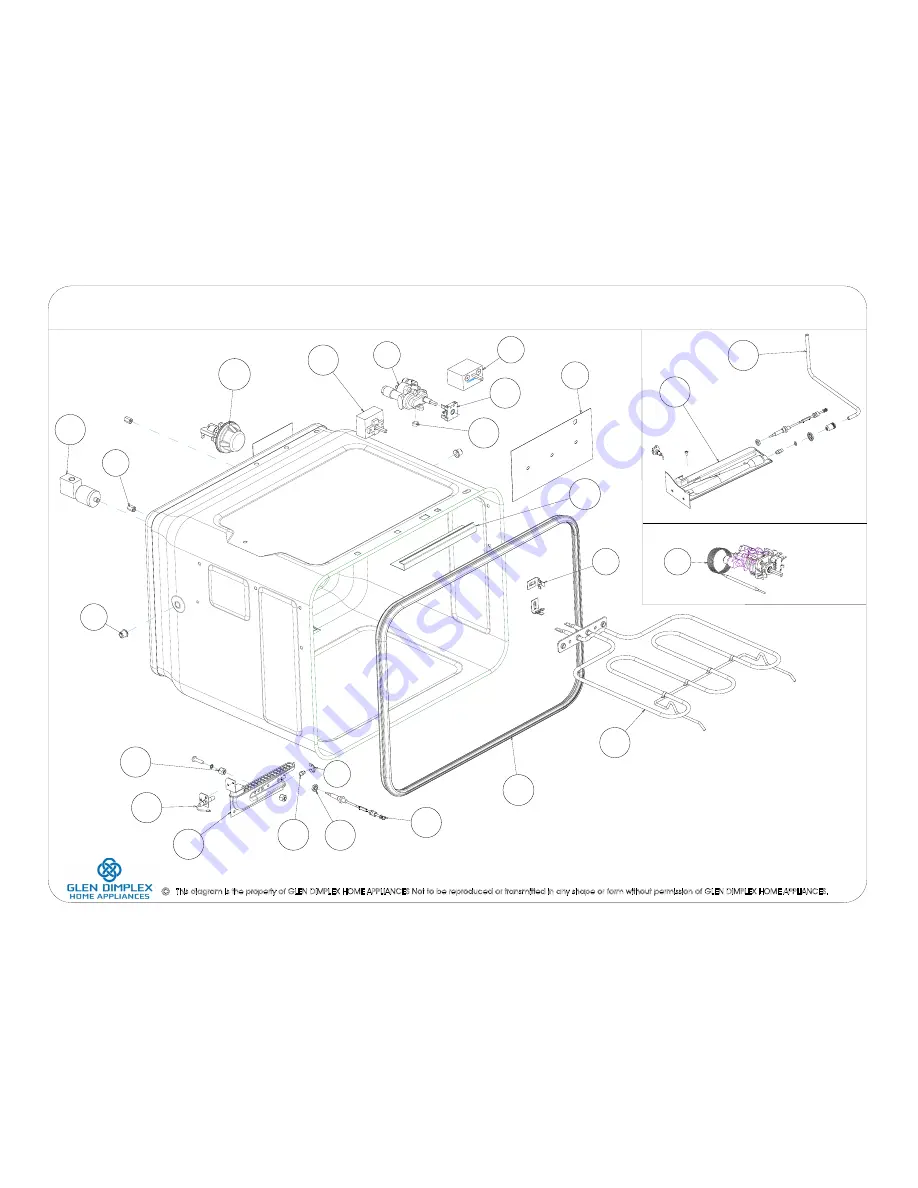 Belling Built-In Electric with Microwave Oven Service Manual Download Page 53