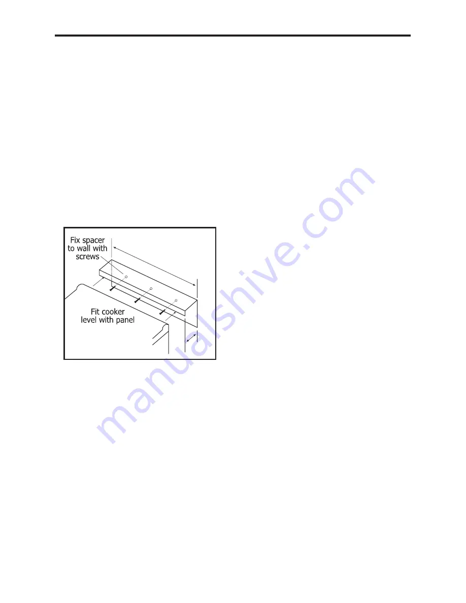 Belling FSDF60DOW Users Manual & Installation Handbook Download Page 25