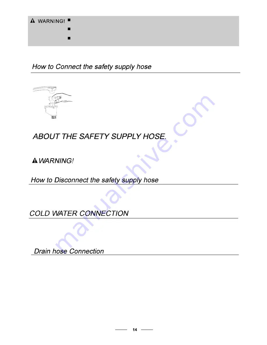 Bellini BDW86S -F Quick Operation Manual Download Page 17