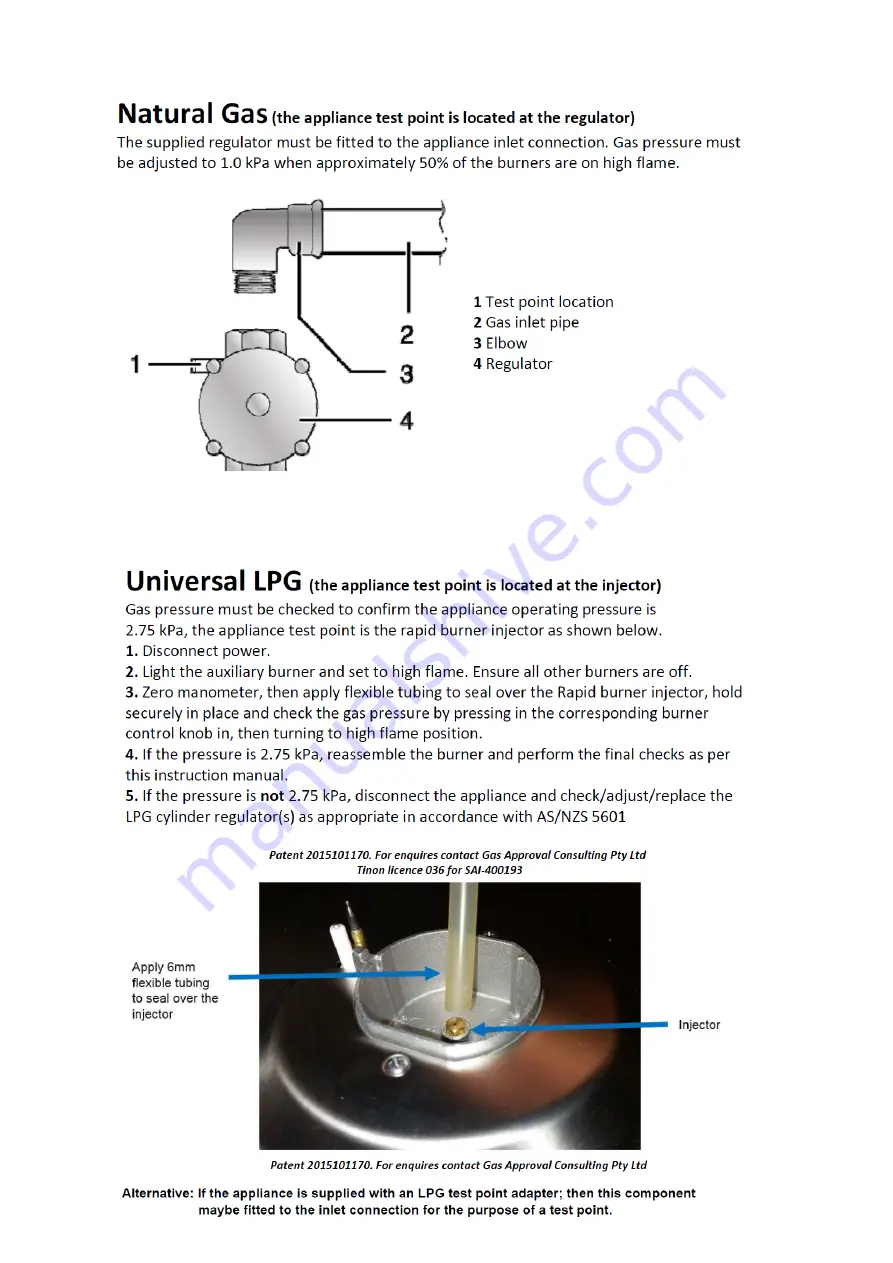 Bellini BGT705X Installation & Operation Instructions Download Page 11