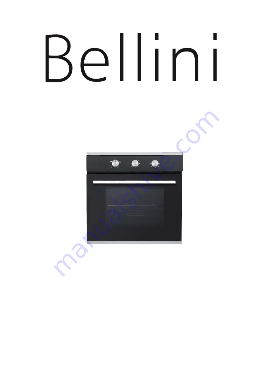 Bellini BOA605P Скачать руководство пользователя страница 1