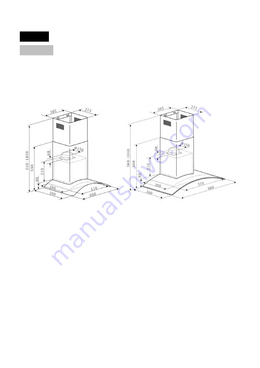 Bellini BRA603GCX Installation & Operation Instructions Download Page 8