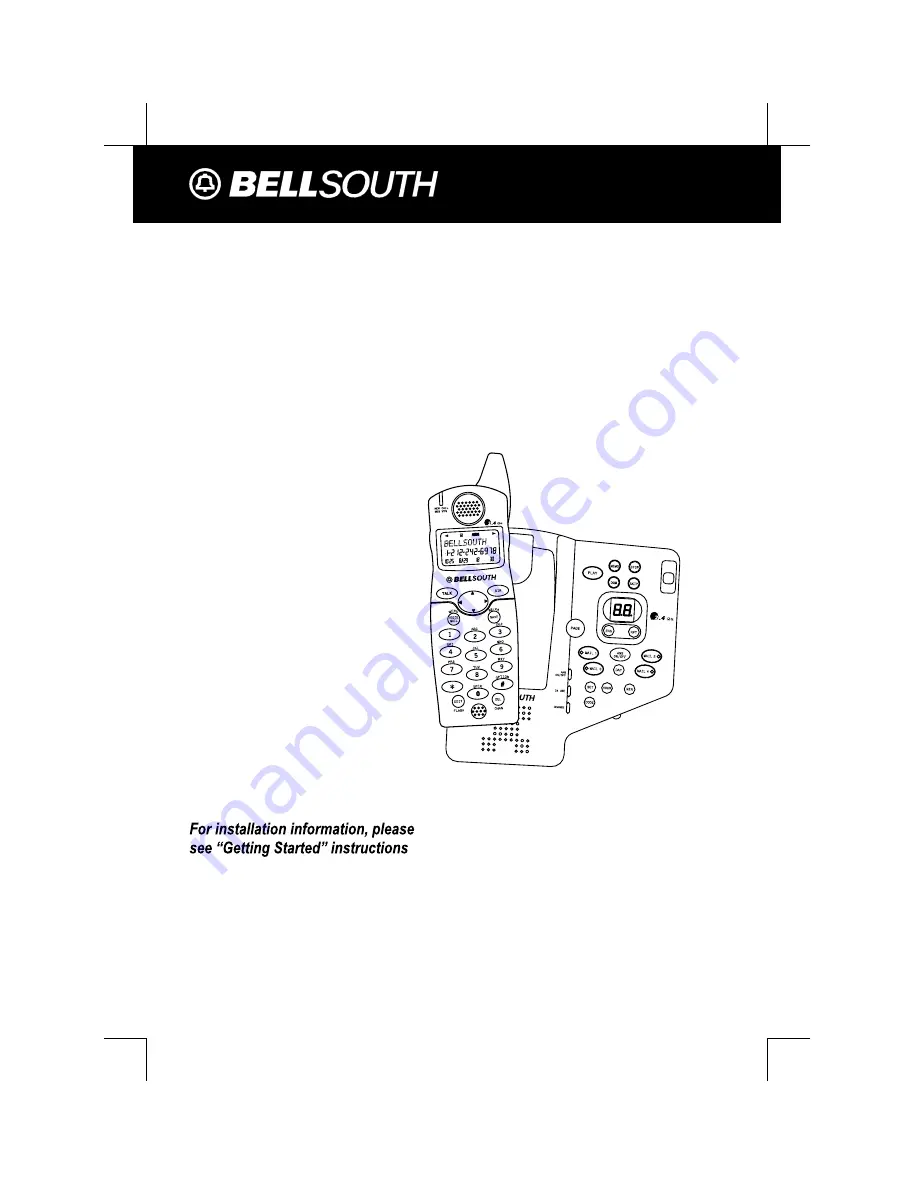 BellSouth GH9488 Скачать руководство пользователя страница 1