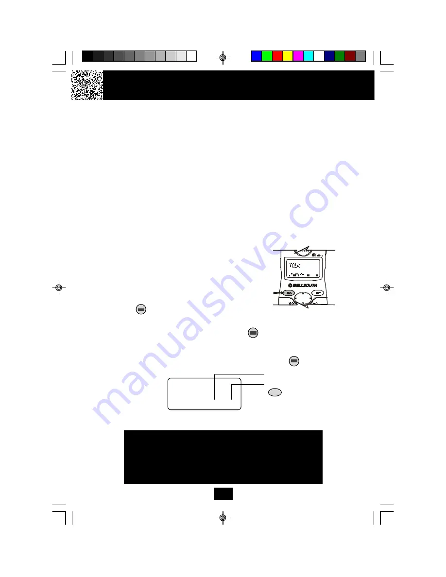 BellSouth GH9488 Owner'S Manual Installation And Operating Instructions Download Page 19