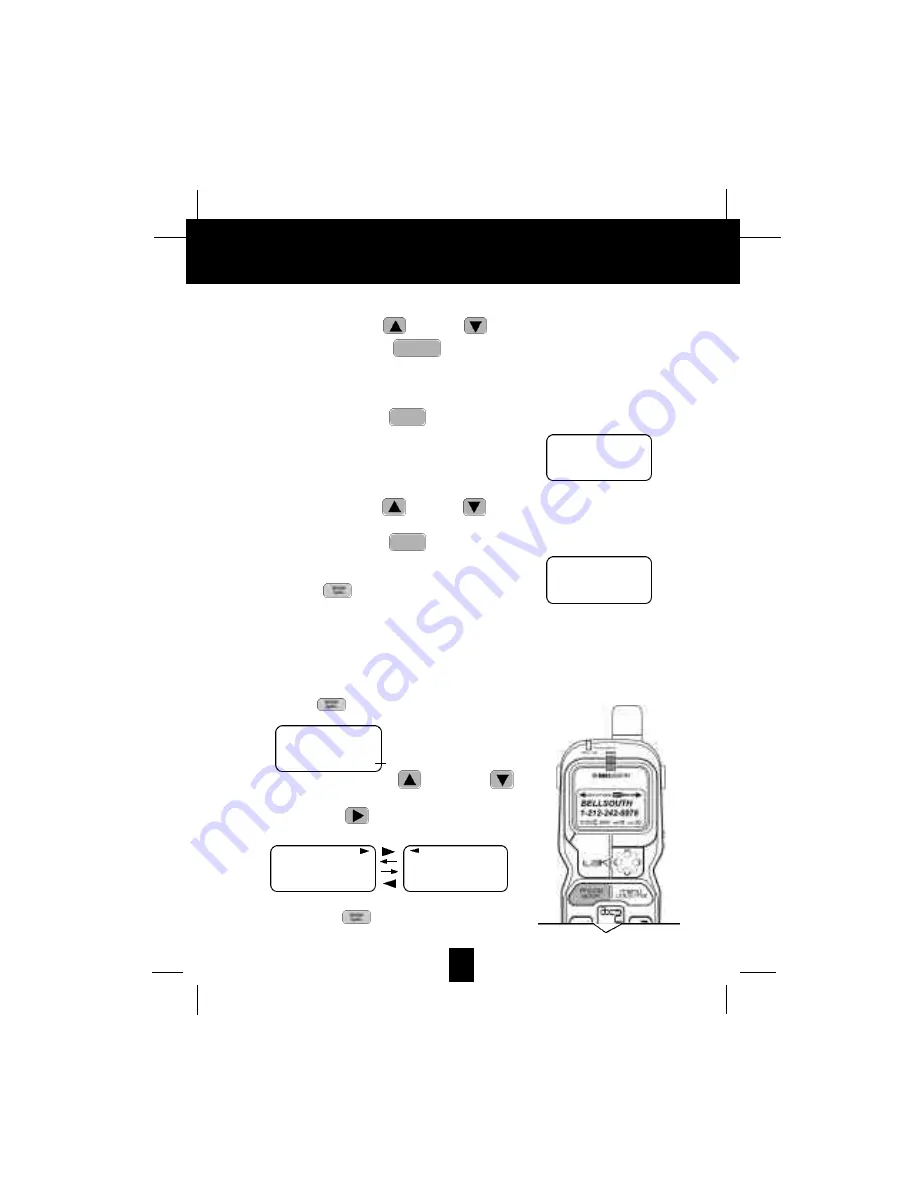 BellSouth GH9492 Owner'S Manual Installation And Operating Instructions Download Page 25