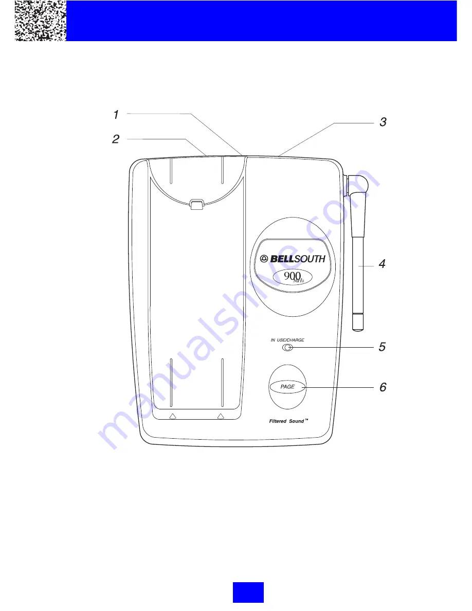 BellSouth MH9003 Owner'S Manual Installation And Operating Instructions Download Page 6