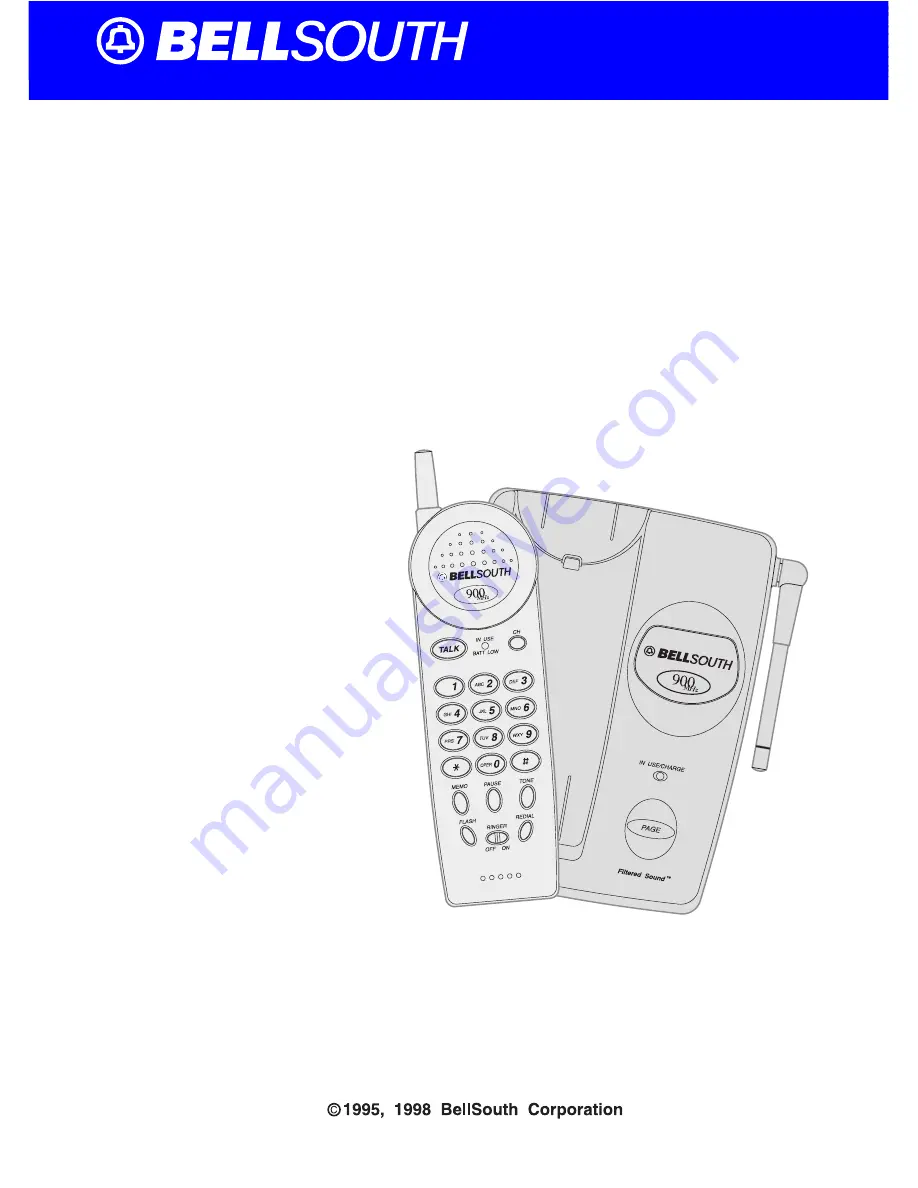 BellSouth MH9003 Owner'S Manual Installation And Operating Instructions Download Page 33