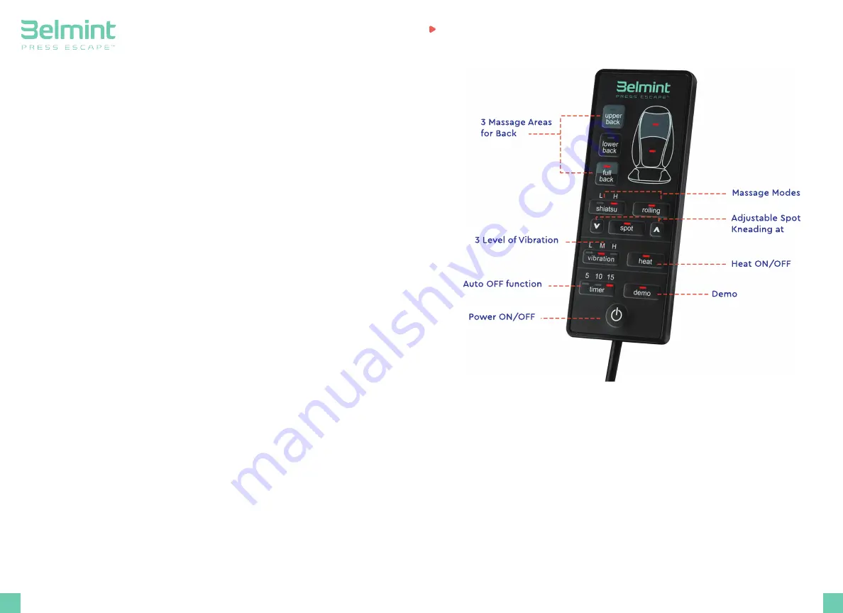 Belmint BEL-SEAT Quick Start Manual Download Page 2