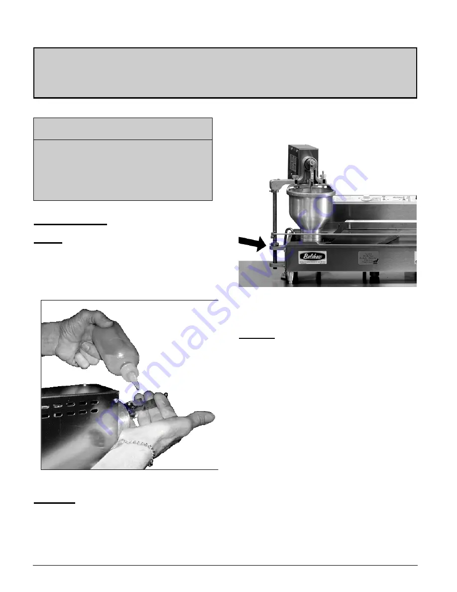 Belshaw Brothers 22650 Operator'S Manual Download Page 34