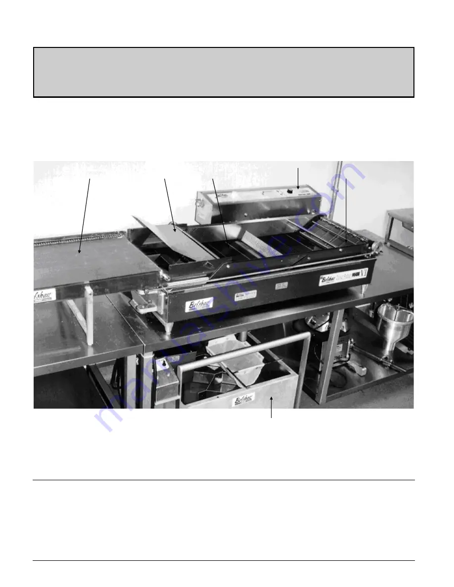 Belshaw Brothers Donut Robot Mark VI Operator'S Manual Download Page 22