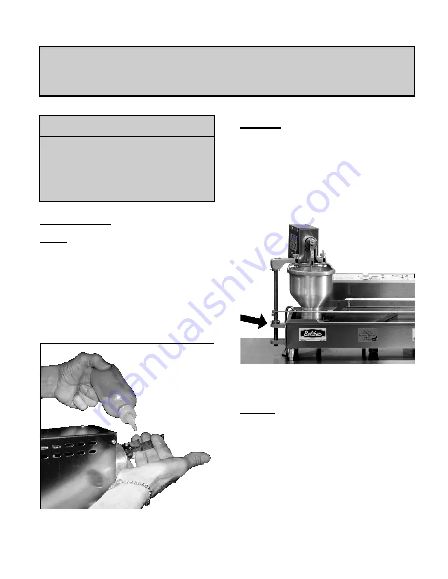 Belshaw Brothers Donut Robot Mark VI Operator'S Manual Download Page 29