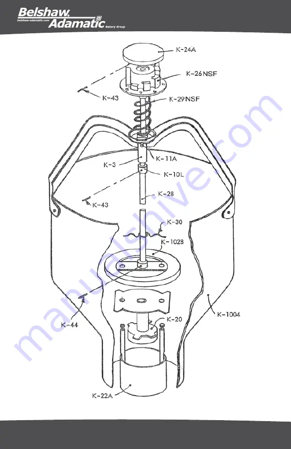 Belshaw Brothers Type K Operation And Service Manual Download Page 8