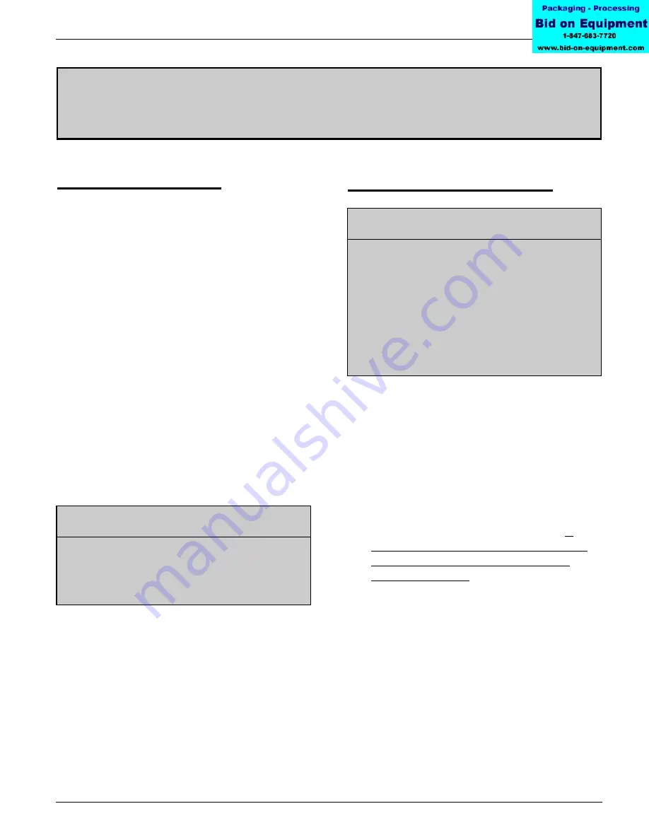 Belshaw Brothers TZ17 Operator'S Manual And Technical Supplement Download Page 4