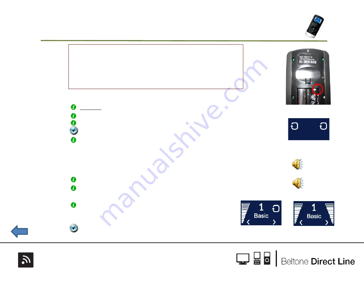 Beltone Direct Series Скачать руководство пользователя страница 6