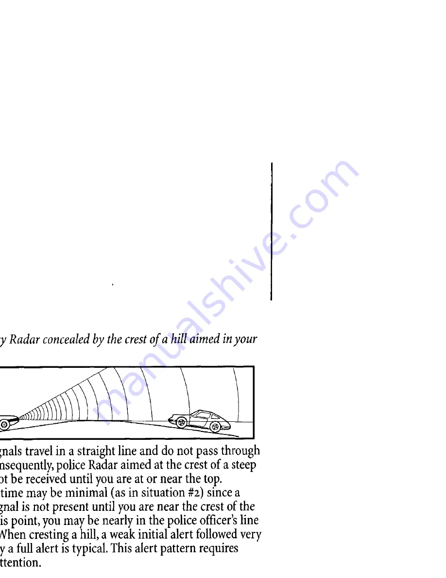 Beltronics Vector 970 Operating Instructions Manual Download Page 17