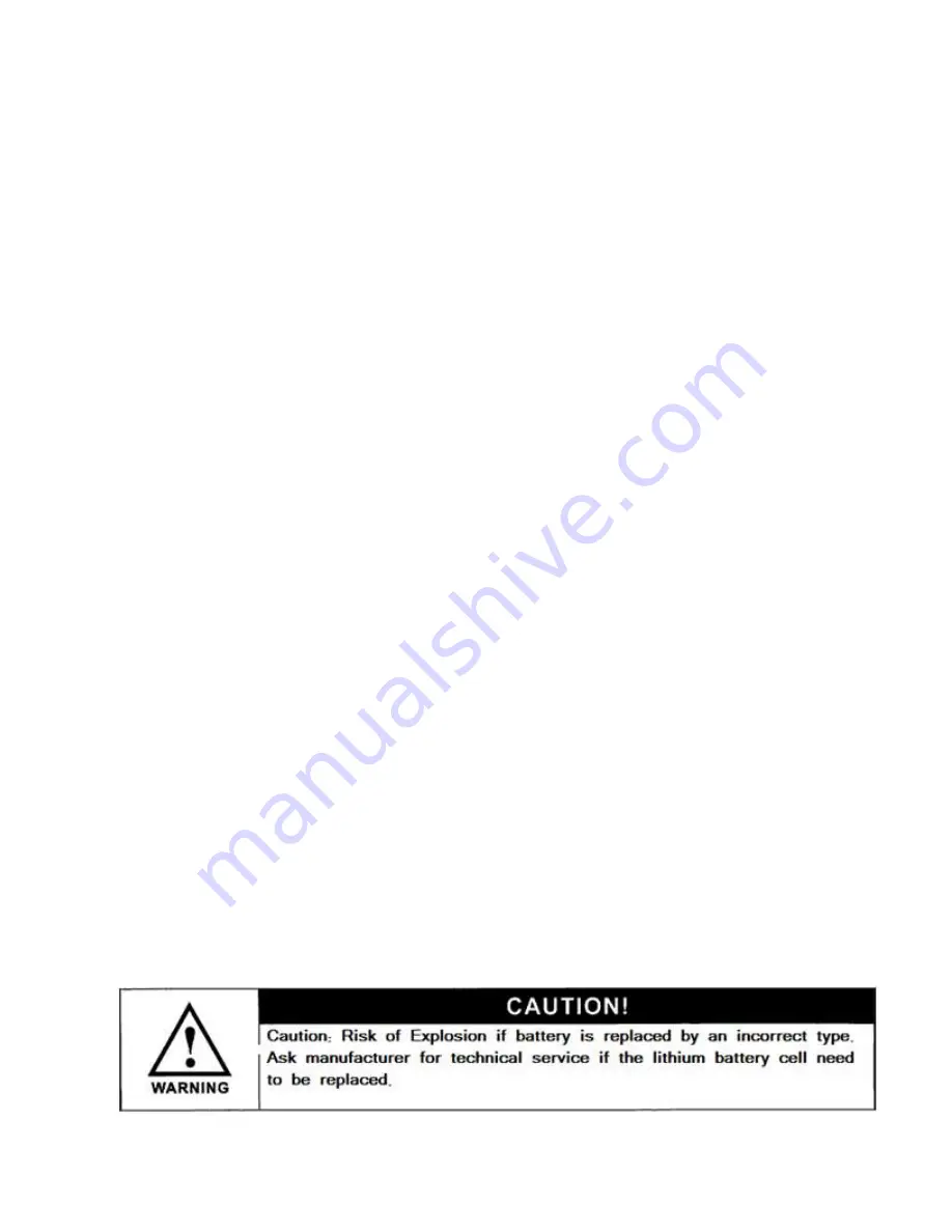 Bematech LC8700 User Manual Download Page 8