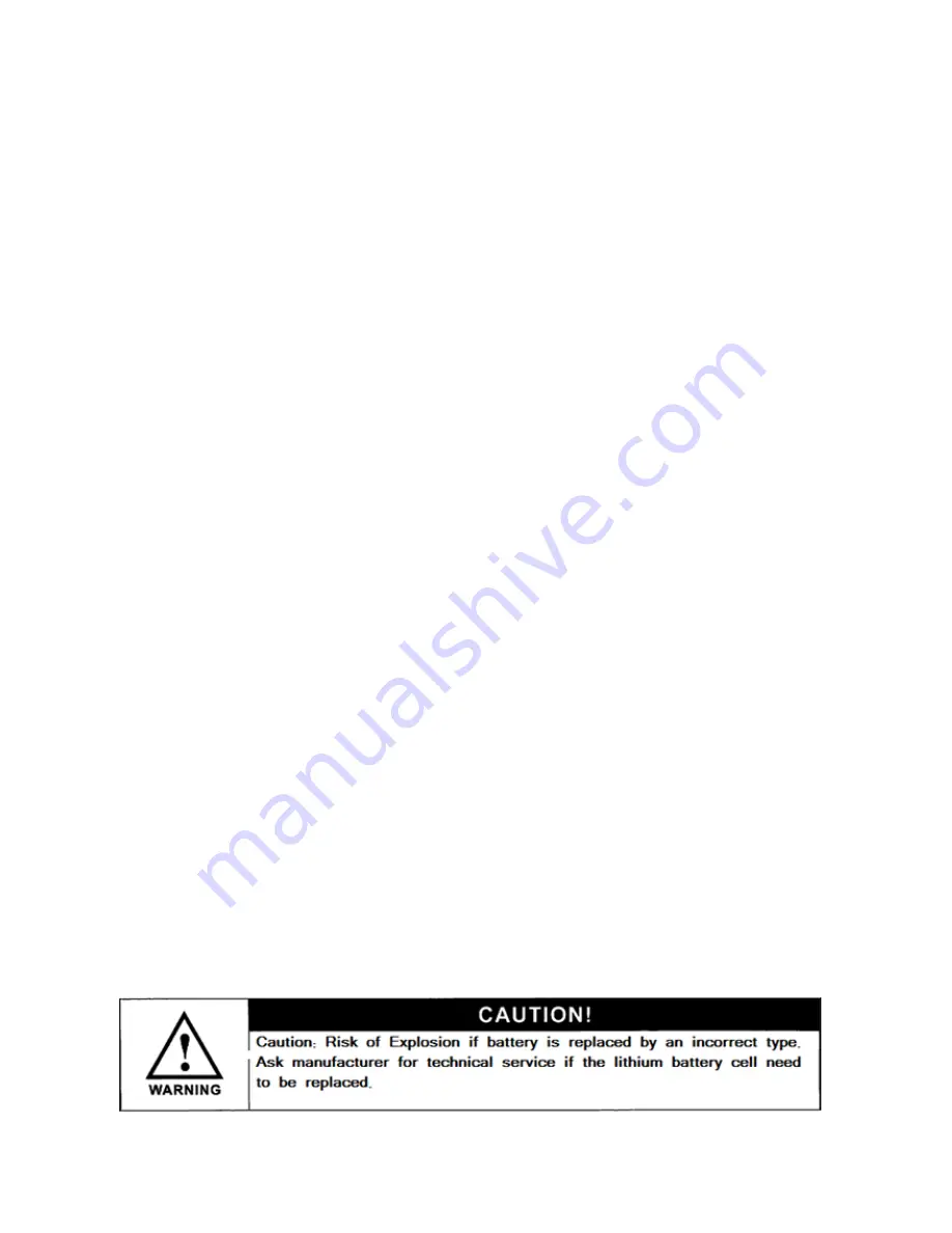 Bematech LC8710 User Manual Download Page 8