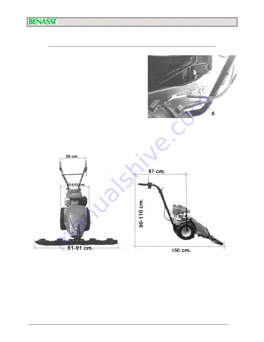 Benassi F 1900 B Operation And Maintenance Manual Download Page 3