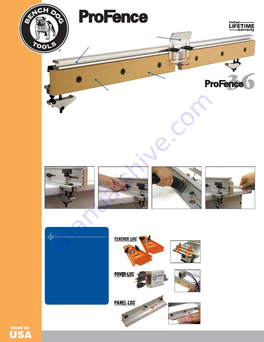 Bench Dog Tools Acrylic ProPlate Catalog Download Page 18