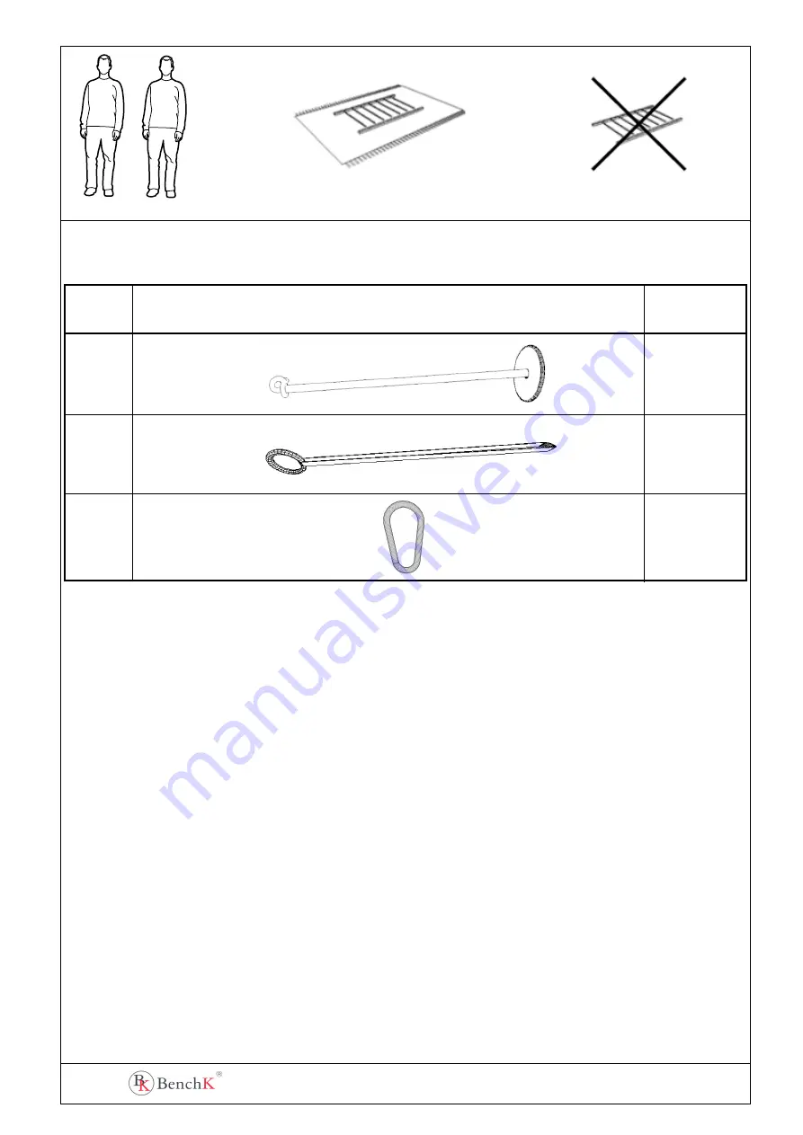 BenchK A076 Manual Download Page 3