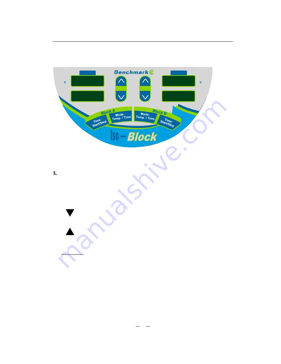 Benchmark Scientific Iso-Block BSH6000 Operation Manual Download Page 6