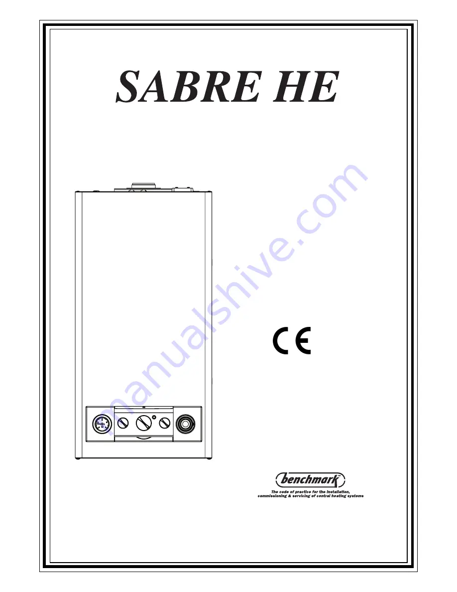 Benchmark SABRE 25 HE User Instructions Download Page 1