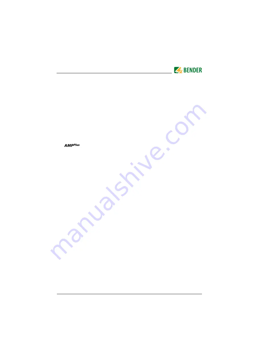 Bender A-Isometer IRDH 275 Operating Manual Download Page 11