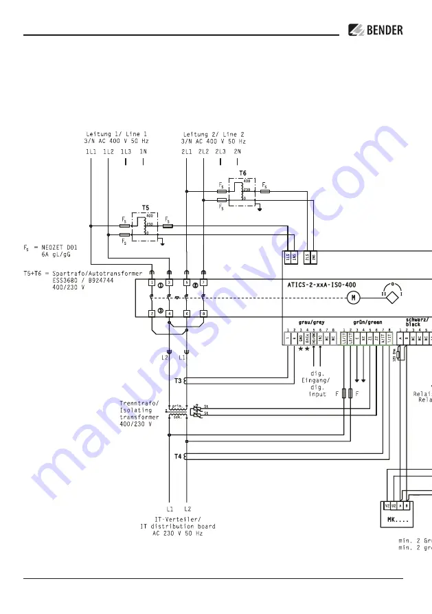 Bender ATICS-2-63A-ISO Скачать руководство пользователя страница 38