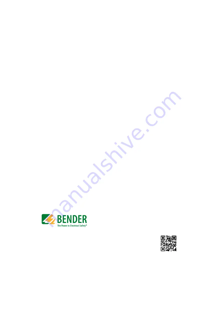 Bender B980853 Manual Download Page 24