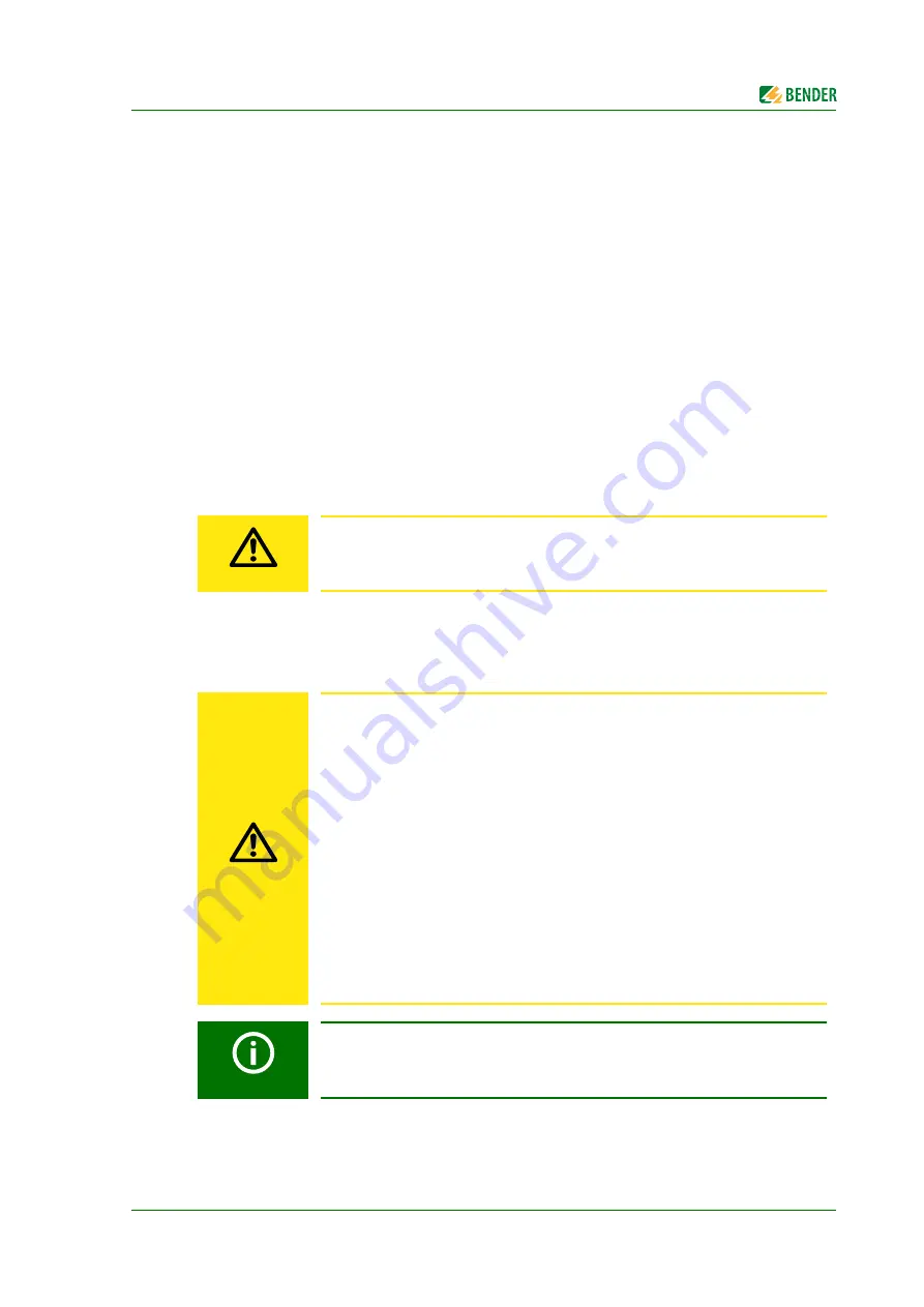 Bender EDS3090 Manual Download Page 9