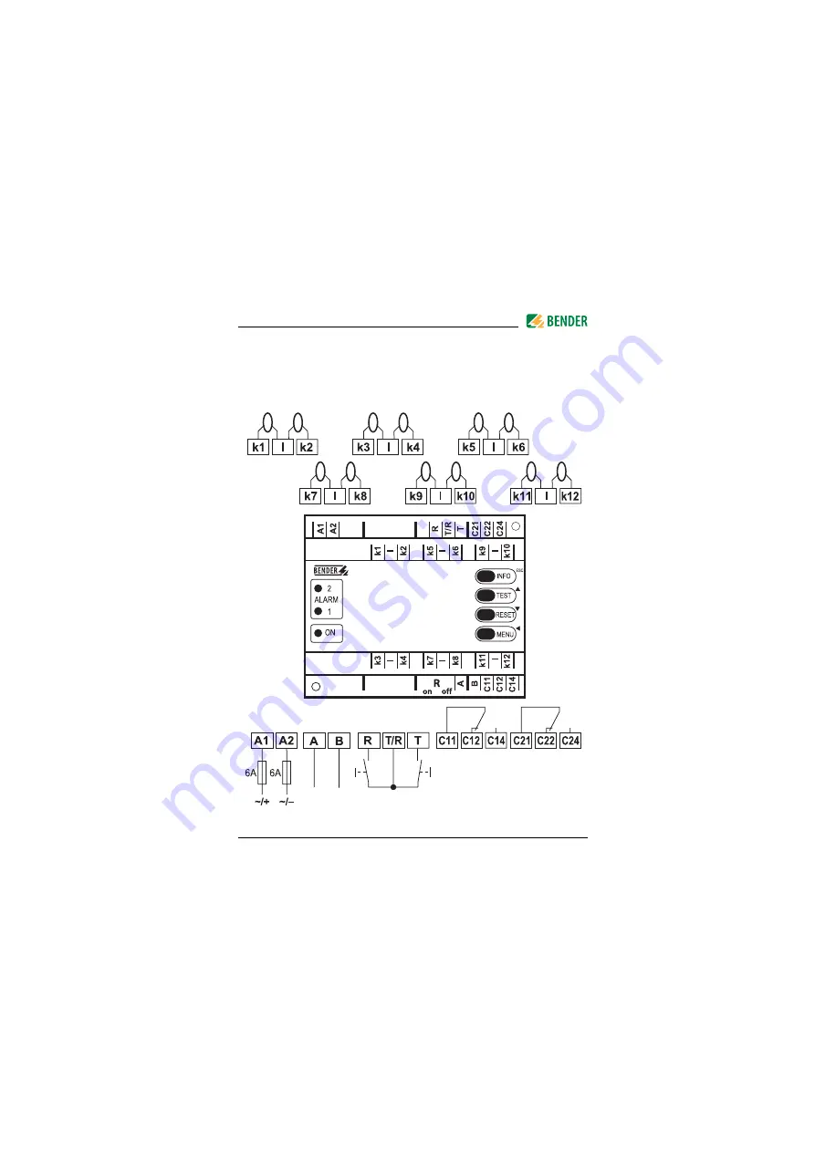 Bender EDS460-DG Operating Manual Download Page 23