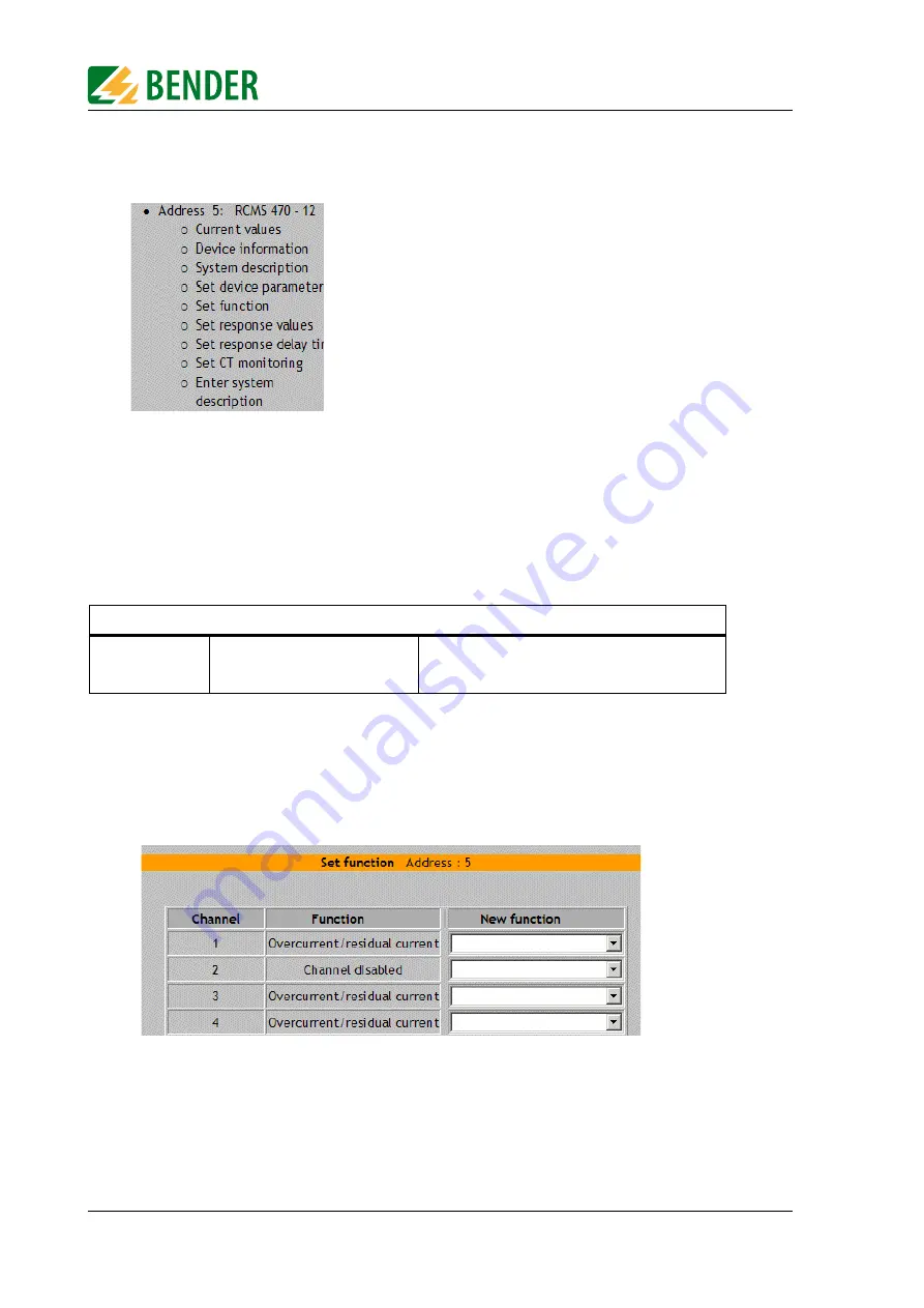 Bender FTC470XET Operating Manual Download Page 48